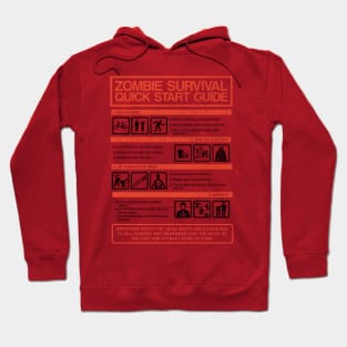 Zombie Survival - Quick Start Guide Hoodie